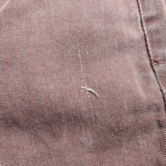 Bullhead Dillon Skinny Men's Jeans Denim Plum Red Size 32x30 - Picture 2 of 8